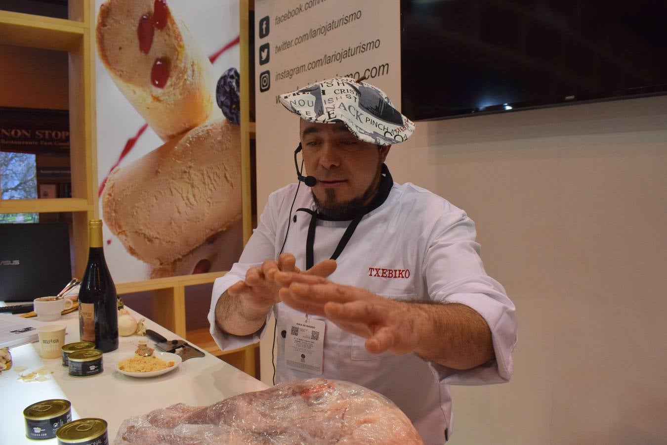 Las imágenes de la presencia riojana en Fitur 2019