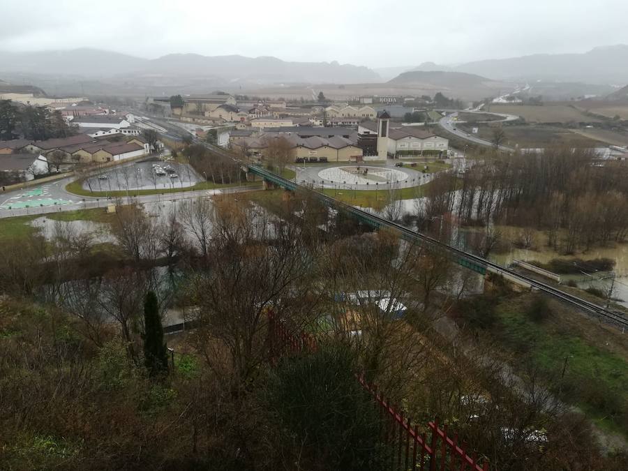 Fotos: Las lluvias provocan que los campos se aneguen en Haro