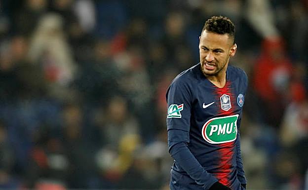 Neymar estará dos meses y medio de baja.