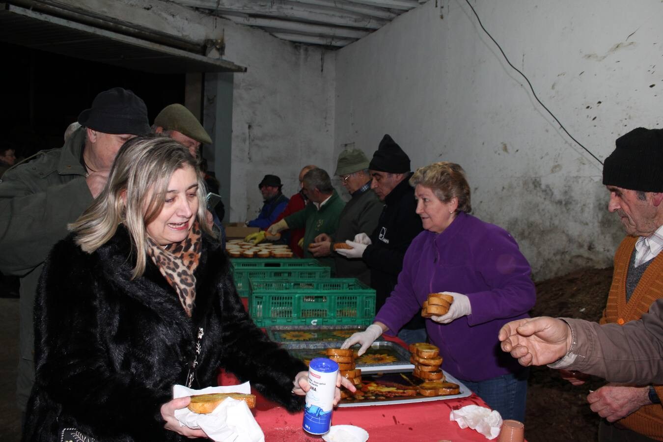 XIII día de la tostá que celebró este sábado el trujal de la Cooperativa Agrícola Cerverana en Cervera del Río Alhama