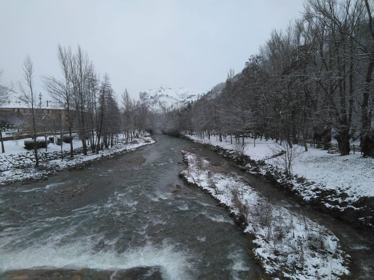 La localidad y la estación de esquí también han tenido un fin de semana de temporal