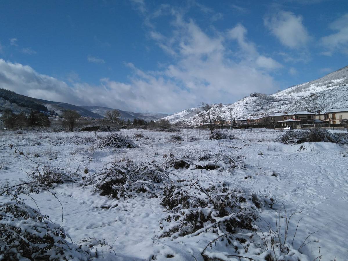 La localidad y la estación de esquí también han tenido un fin de semana de temporal