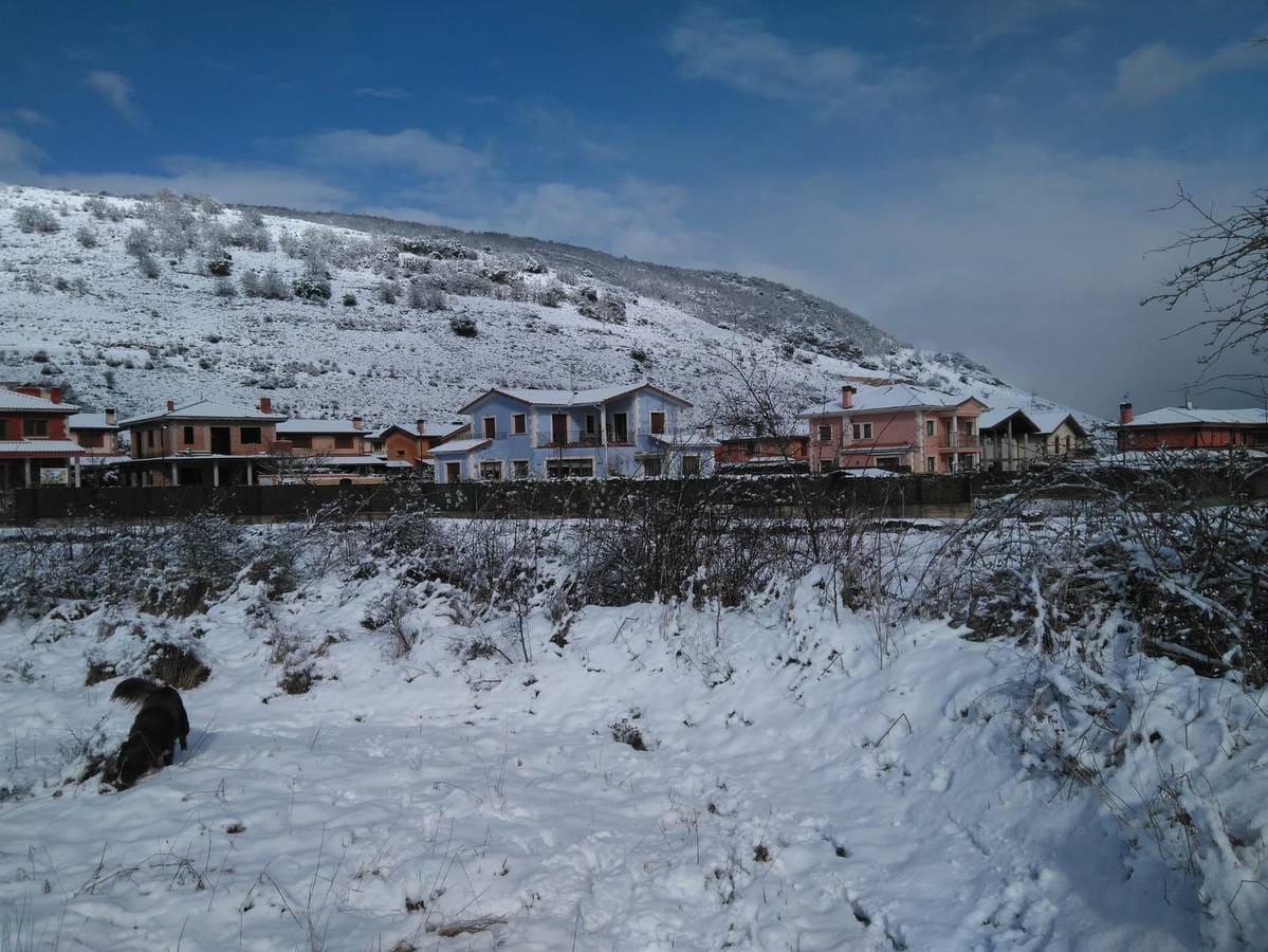 La localidad y la estación de esquí también han tenido un fin de semana de temporal