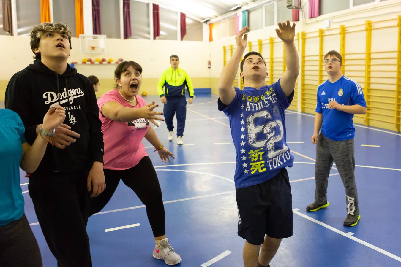 El Basket Down Rioja cuenta con dos equipos en los que se mezclan jugadores con y sin discapacidad