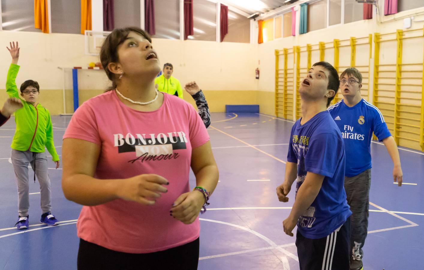 El Basket Down Rioja cuenta con dos equipos en los que se mezclan jugadores con y sin discapacidad