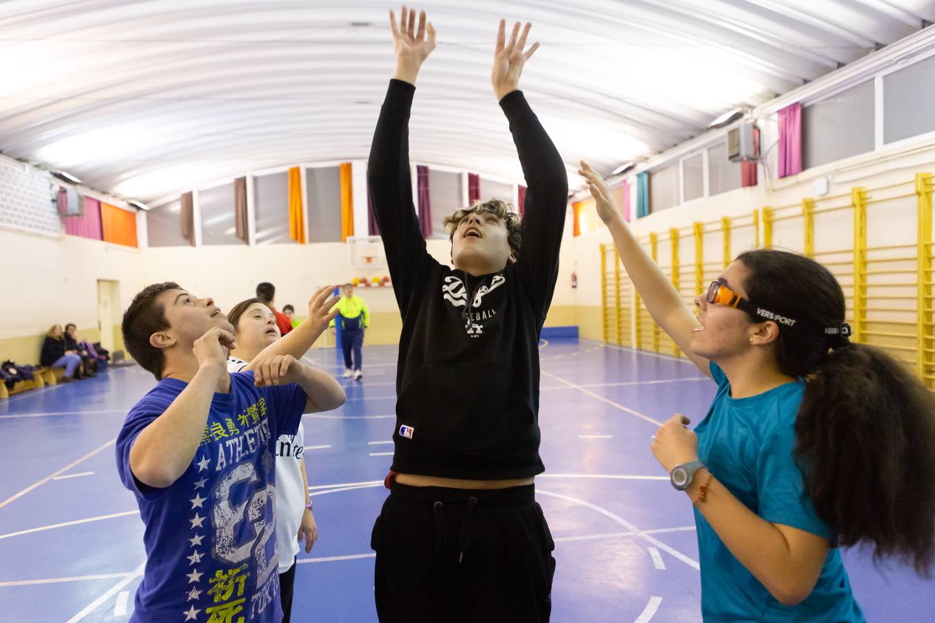 El Basket Down Rioja cuenta con dos equipos en los que se mezclan jugadores con y sin discapacidad