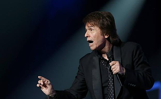 El artista durante su actuación en Logroño en 2015