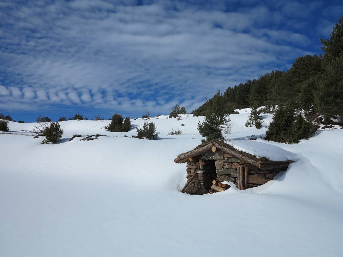 Después de un fin de semana de nieve y frío, El Rasillo comienza la semana con sol y deja unas preciosas imágenes