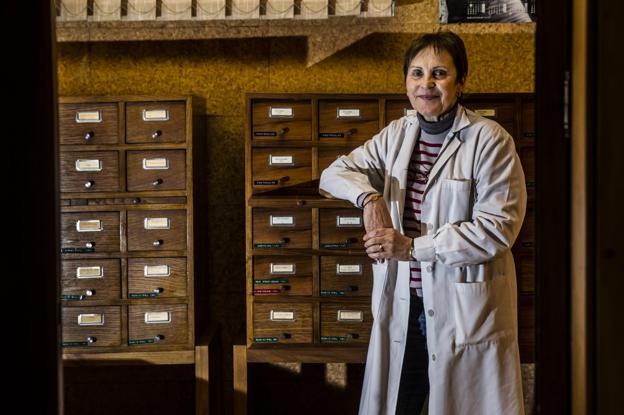 Micaela Pérez, directora del Archivo Histórico.