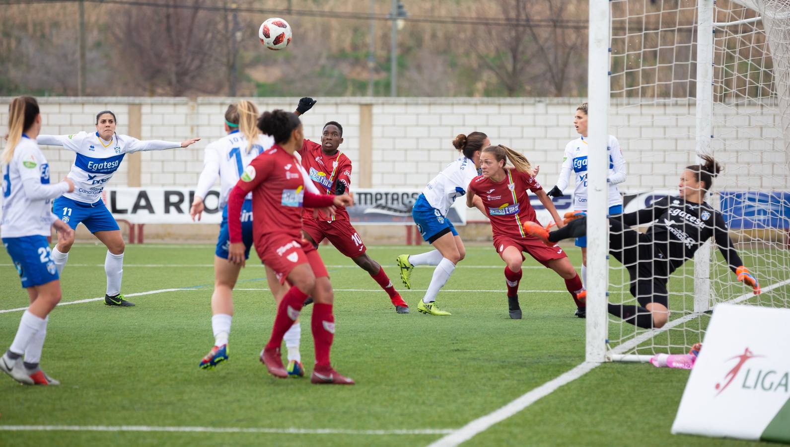 Las riojanas han perdido por 0-1.