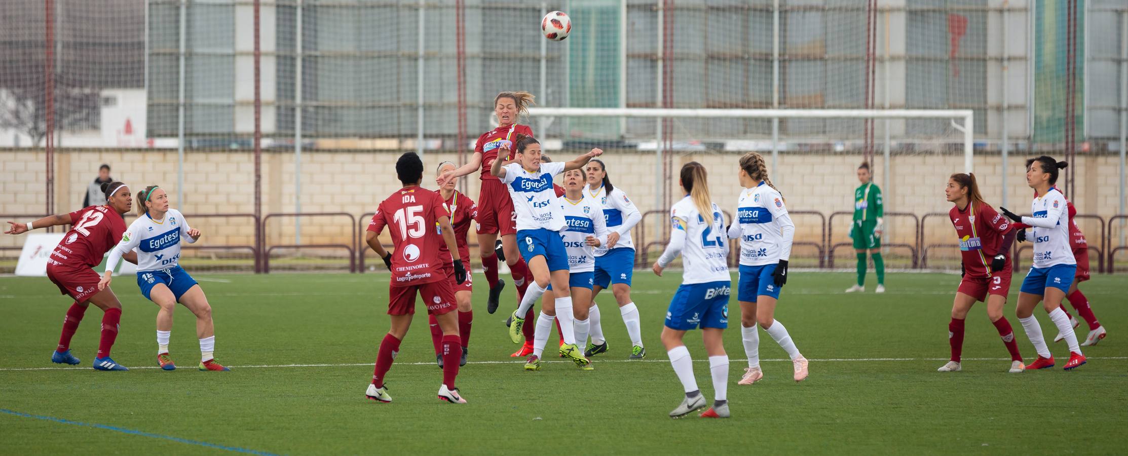 Las riojanas han perdido por 0-1.