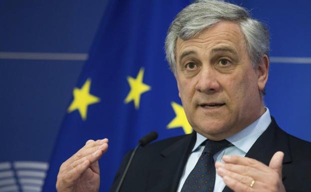 Antonio Tajani, presidente del Parlamento Europeo (PE).