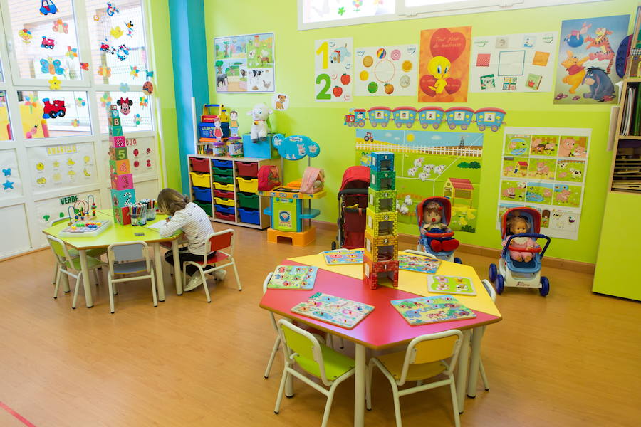 Instalaciones de un centro de educación infantil en Logroño