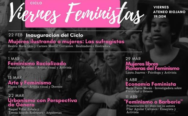 'Mujeres Ilustrando a Mujeres. Las Sufragistas' inaugura el ciclo 'Viernes feministas'