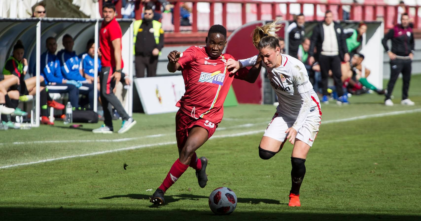 Fotos: El EDF cae ante el Sevilla