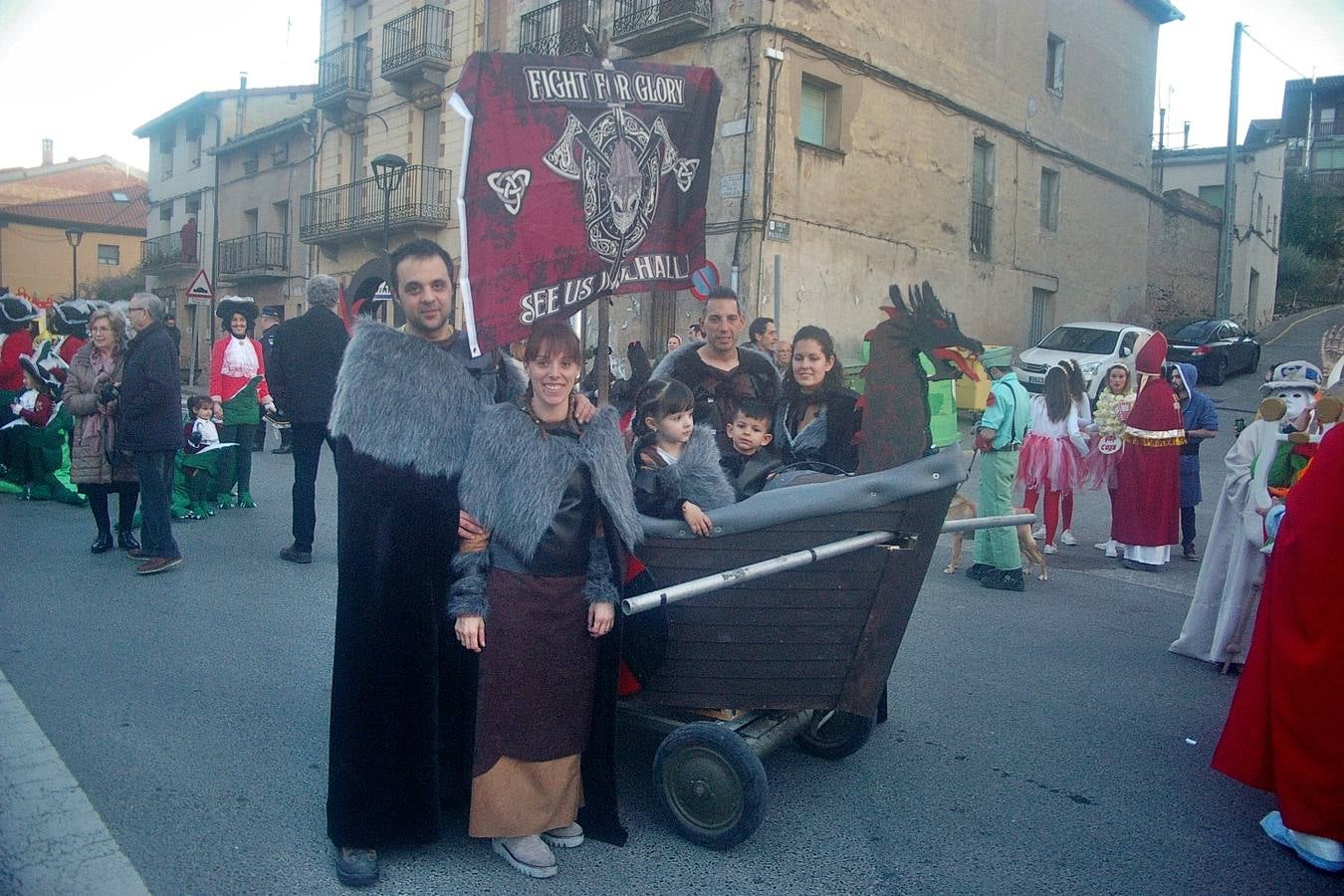 Mucho público en Cenicero para disfrutar del Carnaval