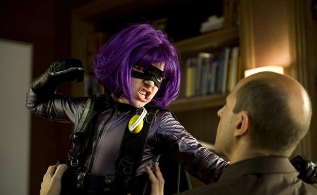 Chloë Grace Moretz en 'Kick-Ass'.