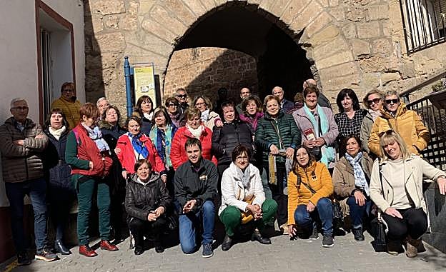 Visita a Nalda de la Asociación Sociocultural de Mujeres de Alberite. 