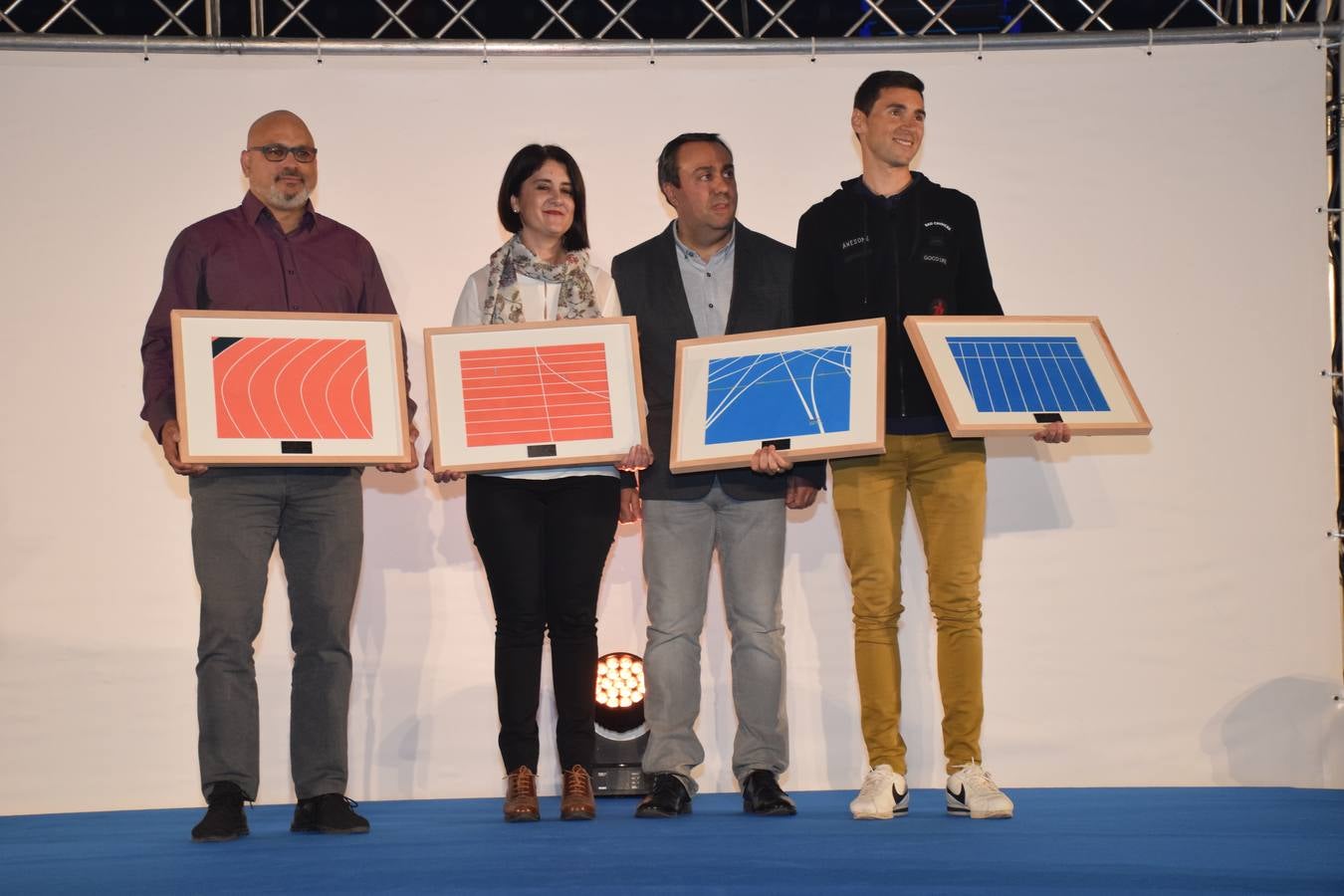 Emoción en la entrega de premios a los mejores deportiistas riojanos.