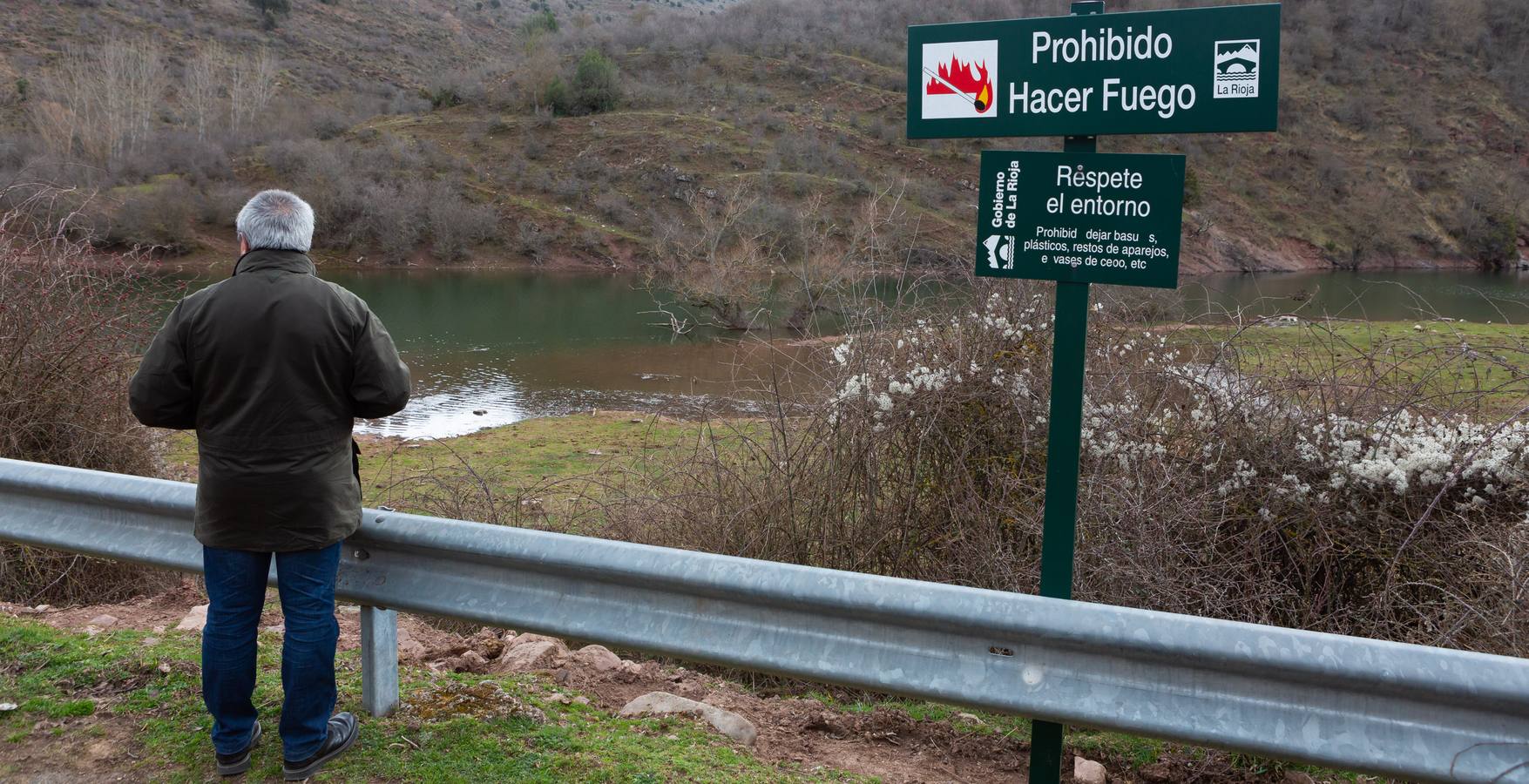 Fotos: Estado del pantano de Mansilla y sus alrededores