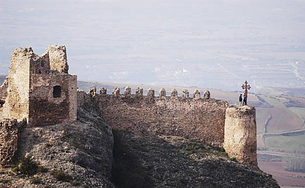 Castillo de Clavijo, zona donde supuestamente tuvo lugar la batalla.