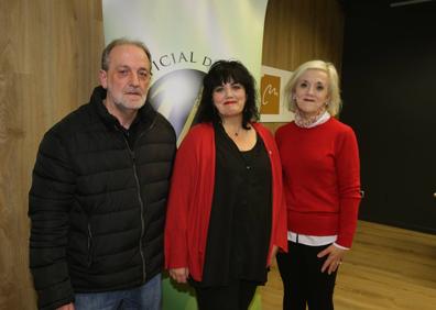 Imagen secundaria 1 - Arriba, Antonio Mendoza, Pilar Montes, Cristina Maiso, Celia Sanz, Ascensión Briz y Silvia Landa. Abajo, a la derecha, José María Herce, junto a Ascensión Briz y María del Pilar Briz. A la izquierda, Estrella Fernández, con Carmen López y María López.