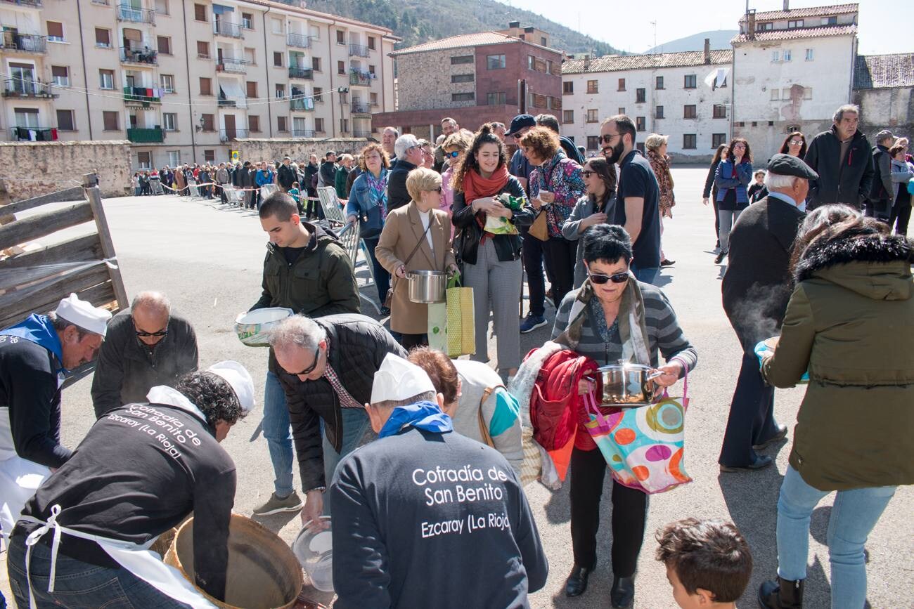 Han sido repartidas por parte de la cofradía de San Benito y Valvanera