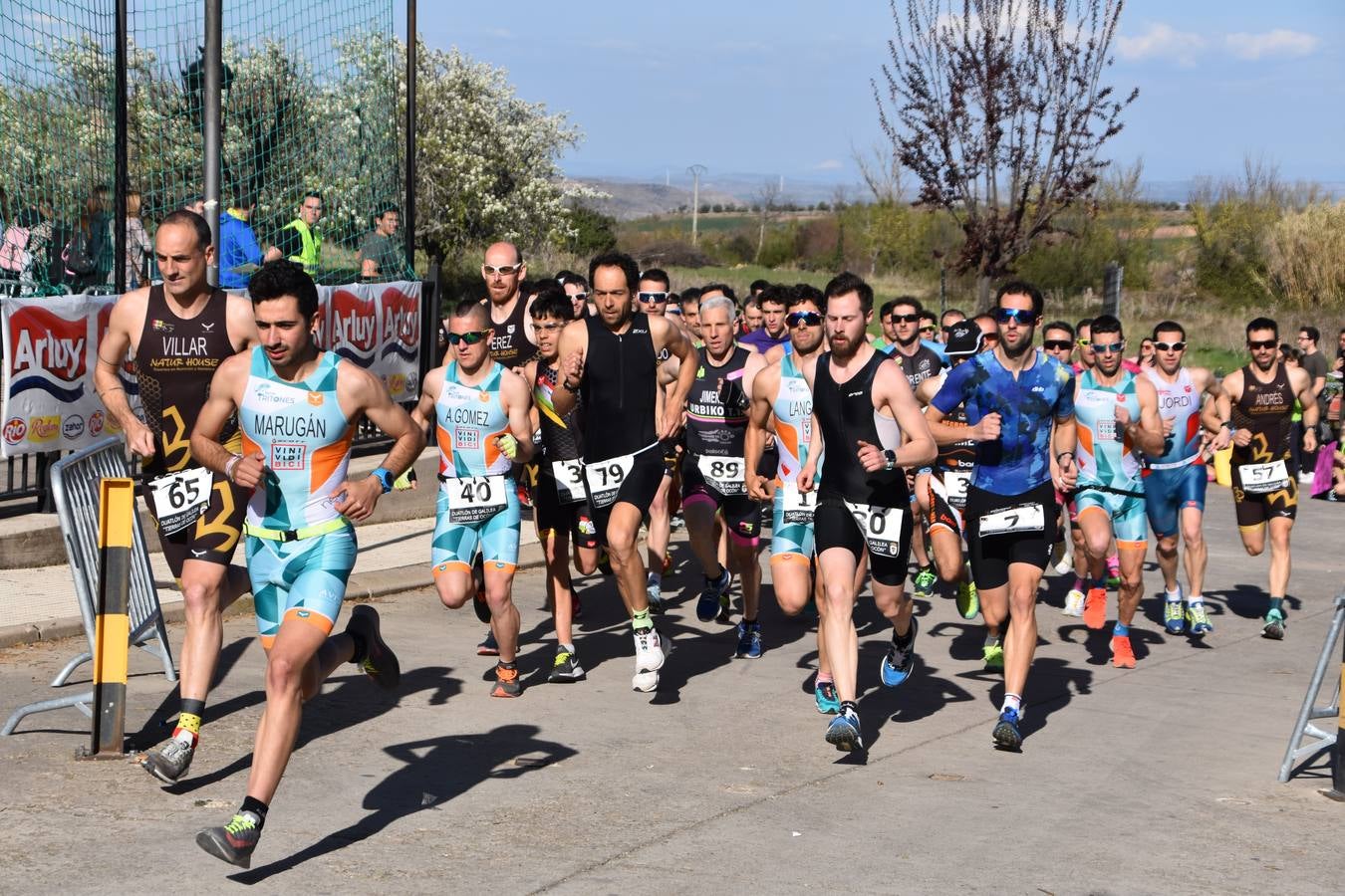 Fotos: X duatlón de Galilea Tierras de Ocón