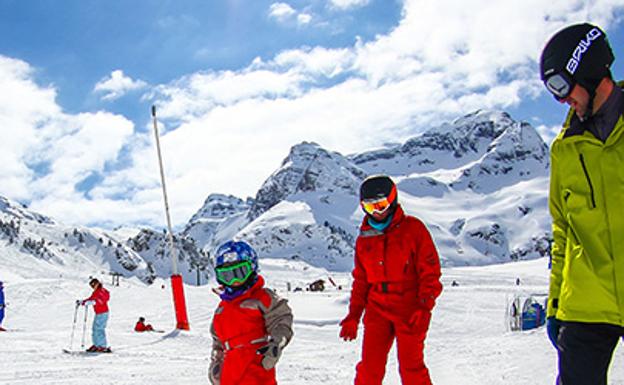 La zona de Debutantes de Formigal-Panticosa