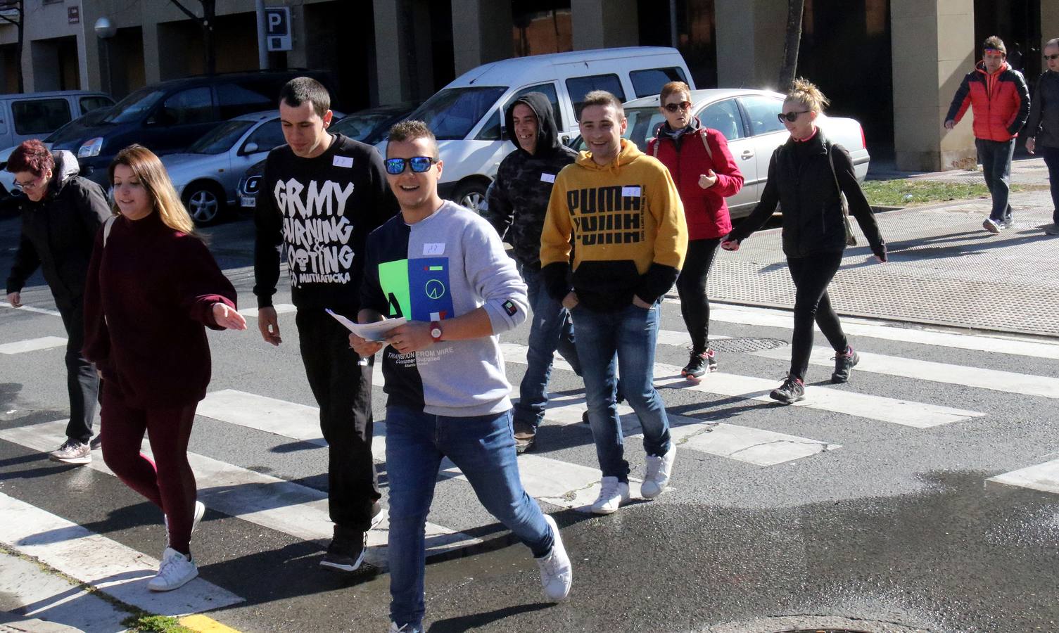 Fotos: Paseo Saludable por el barrio de Madre de Dios y San José de Logroño