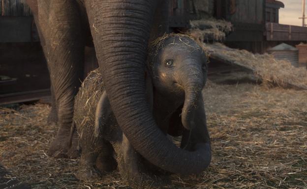 Captura de la película 'Dumbo'.