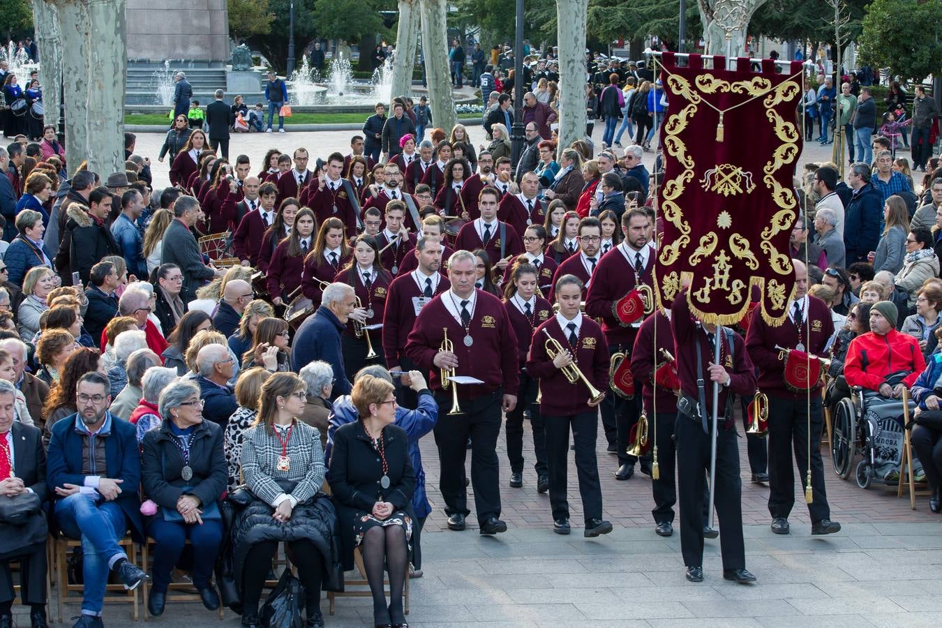 Bandas de Palencia, Tarragona y Alcalá participan con la de la Flagelación en su X Certamen Nacional de Bandas 'Ciudad de Logroño'