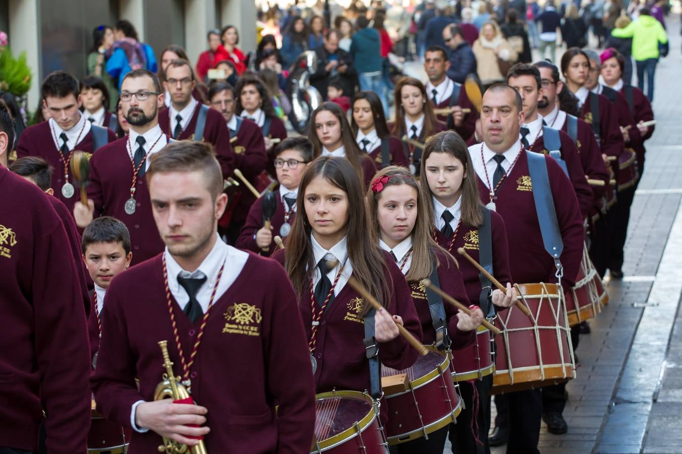 Bandas de Palencia, Tarragona y Alcalá participan con la de la Flagelación en su X Certamen Nacional de Bandas 'Ciudad de Logroño'