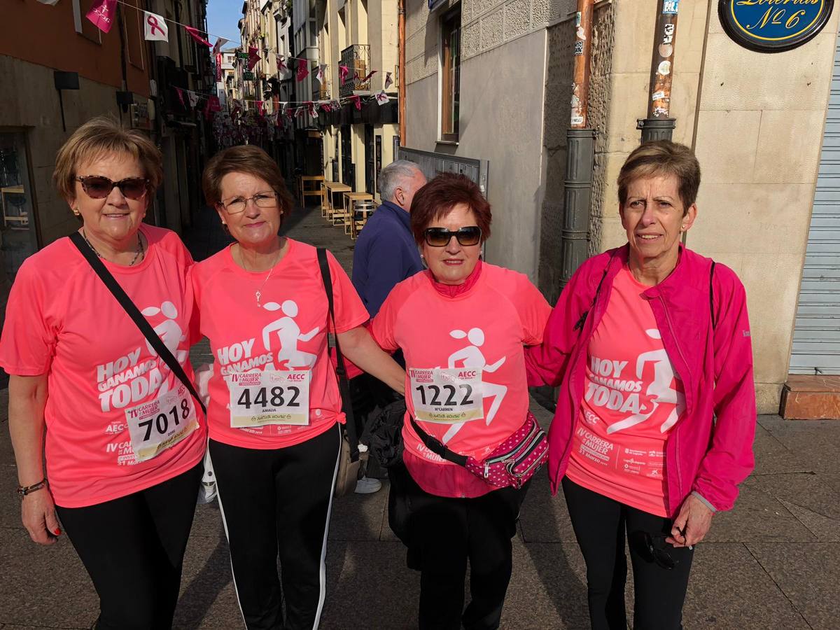 Grupos de mujeres, a punto de comenzar.