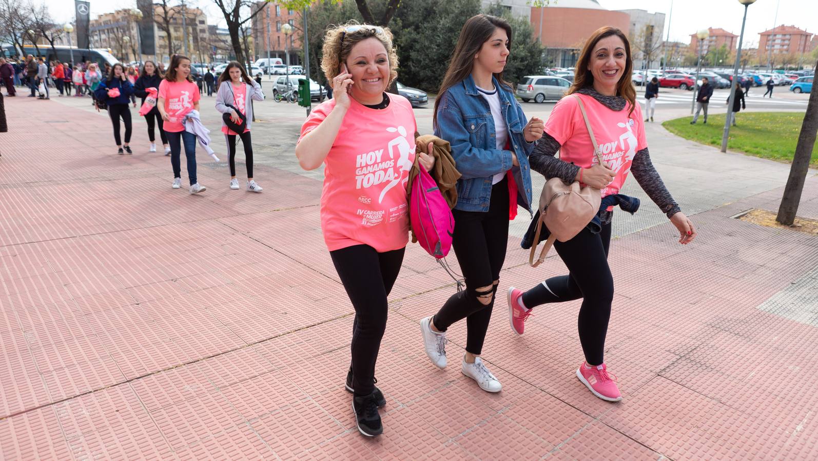 Fotos: Las Gaunas se tiñe de rosa