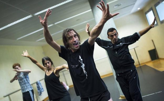 Rubén Olmo, durante una clase en Córdoba.