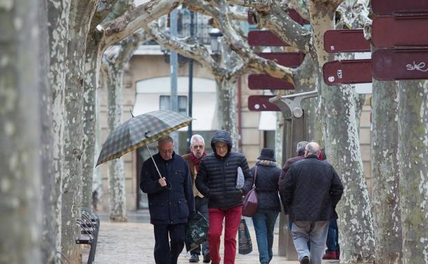 Tormentas, cielos cubiertos y algo de granizo este sábado en La Rioja