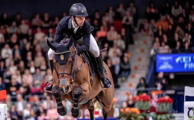 Eduardo Álvarez, durante la final de la FEI Jumping World Cup.