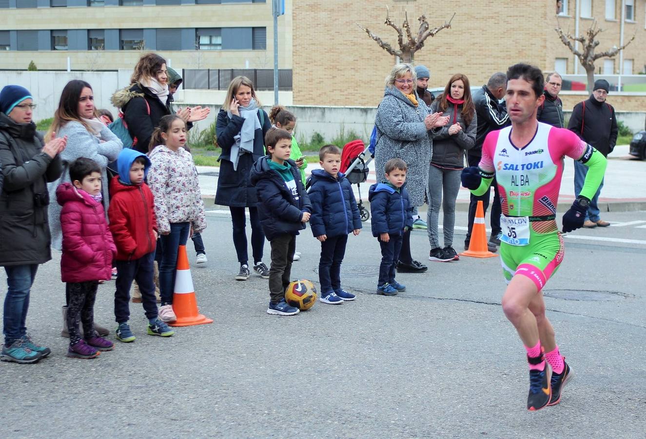 Más de 200 deportistas participaron en el duatlón de Santo Domingo