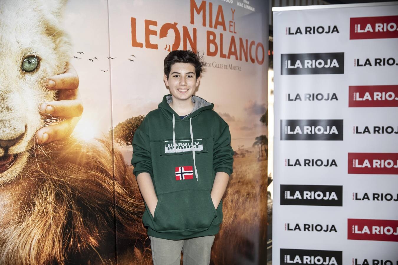 180 suscritores disfrutaron, en exclusiva, del preestreno de la película familiar 'Mia y el león blanco', que se proyectó en los Cines Yelmo de Logroño