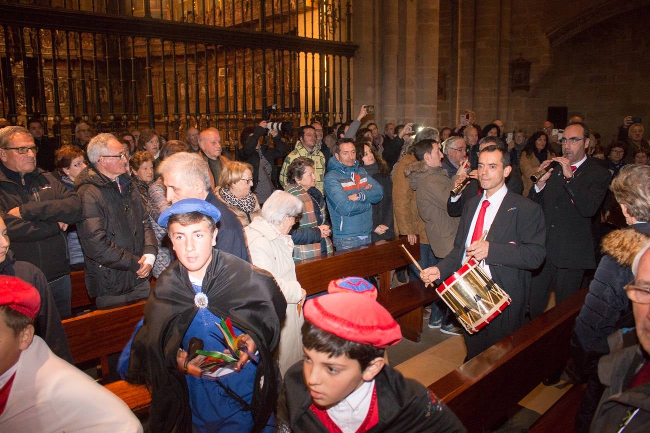 Despedida de las reliquias de Santo Domingo de la Calzada y reapertura al público de la cripta de la catedral tras los trabajos realizados en ella por el artista internacional Marko Rupnik