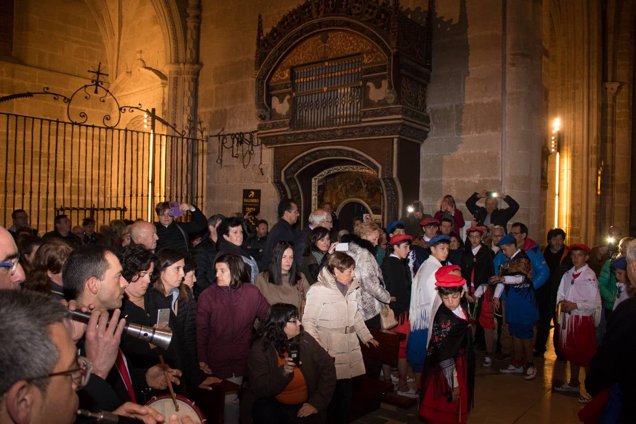 Despedida de las reliquias de Santo Domingo de la Calzada y reapertura al público de la cripta de la catedral tras los trabajos realizados en ella por el artista internacional Marko Rupnik