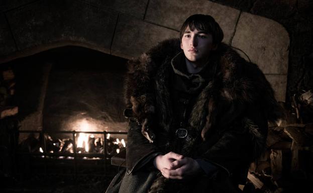 Bran Stark, en un fotograma de la serie.