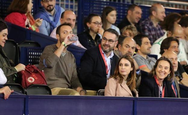 Gamarra y Levy, en el World Padel Tour en Logroño, esta misma mañana