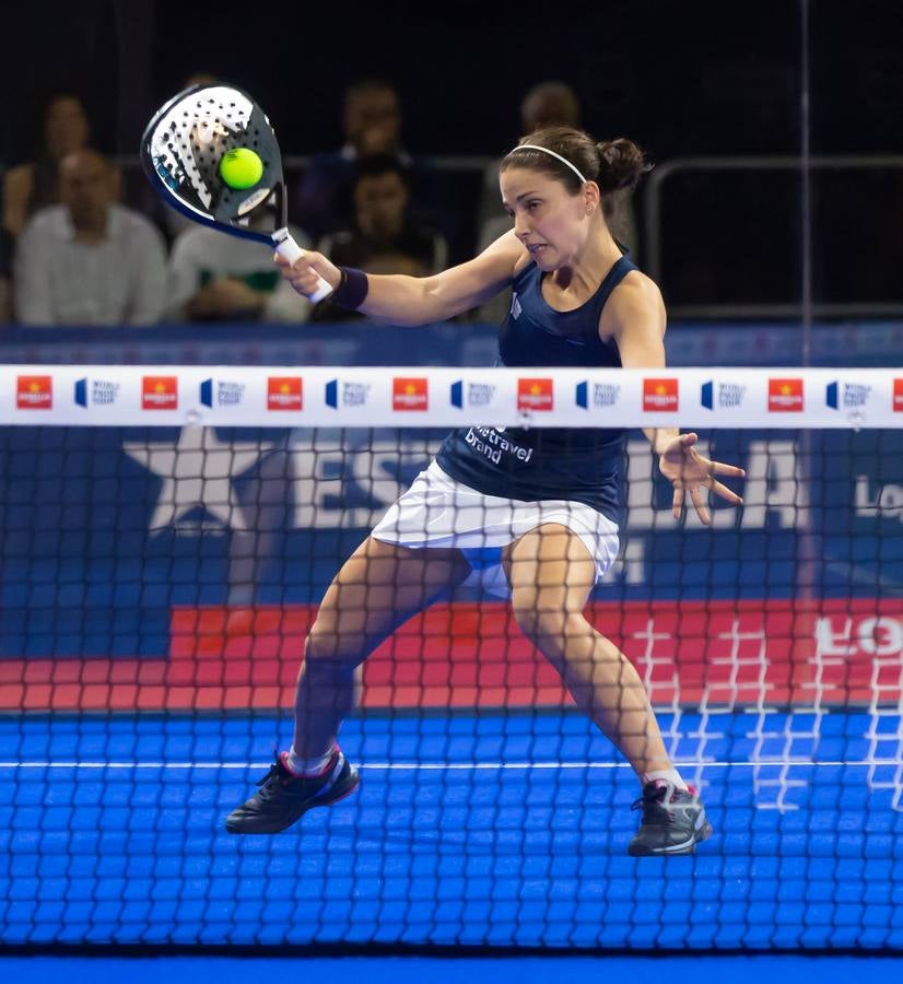 Fotos: Eli Amatriain y su parreja Patty Llaguno se despiden del Logroño Open World Padel Tour