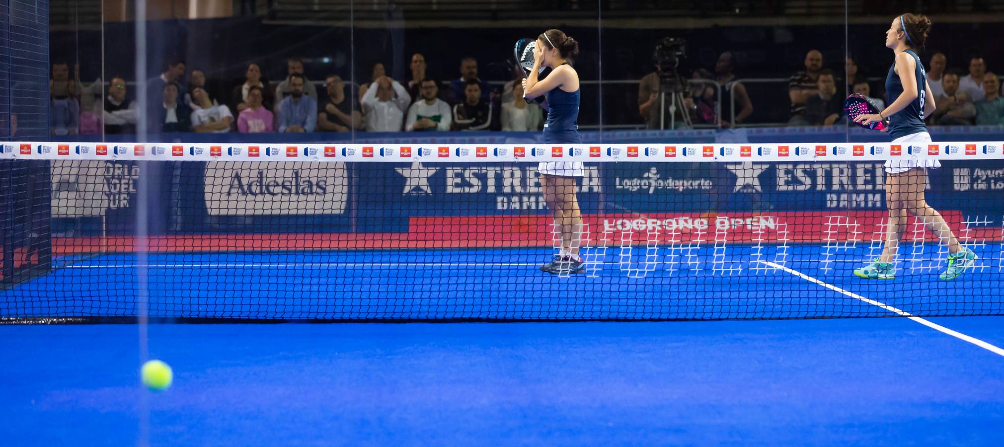 Fotos: Eli Amatriain y su parreja Patty Llaguno se despiden del Logroño Open World Padel Tour