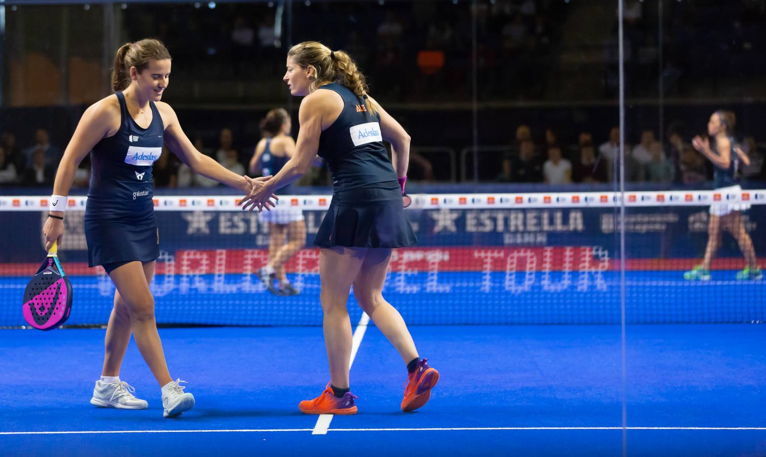 Fotos: Eli Amatriain y su parreja Patty Llaguno se despiden del Logroño Open World Padel Tour