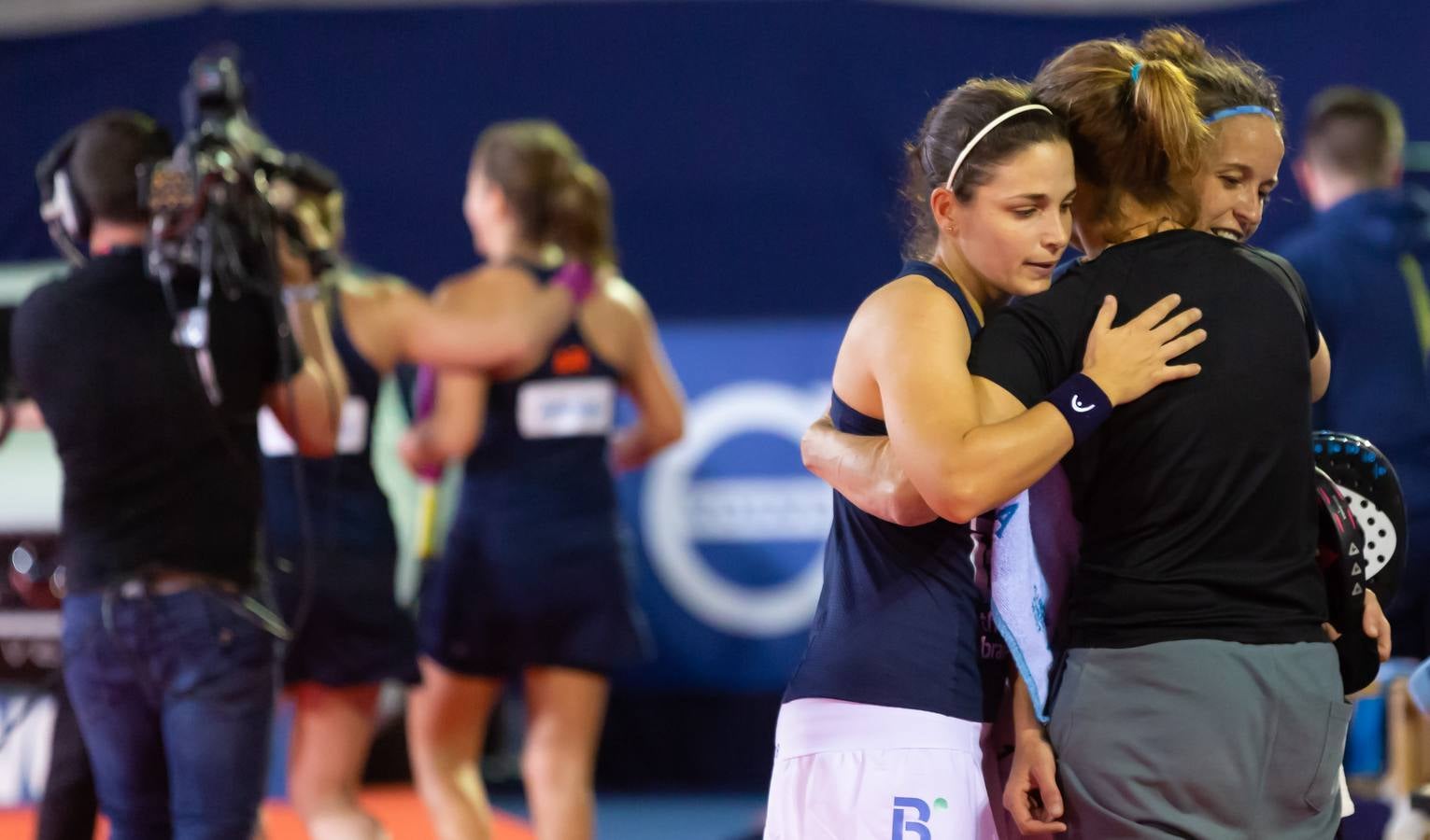 Fotos: Eli Amatriain y su parreja Patty Llaguno se despiden del Logroño Open World Padel Tour