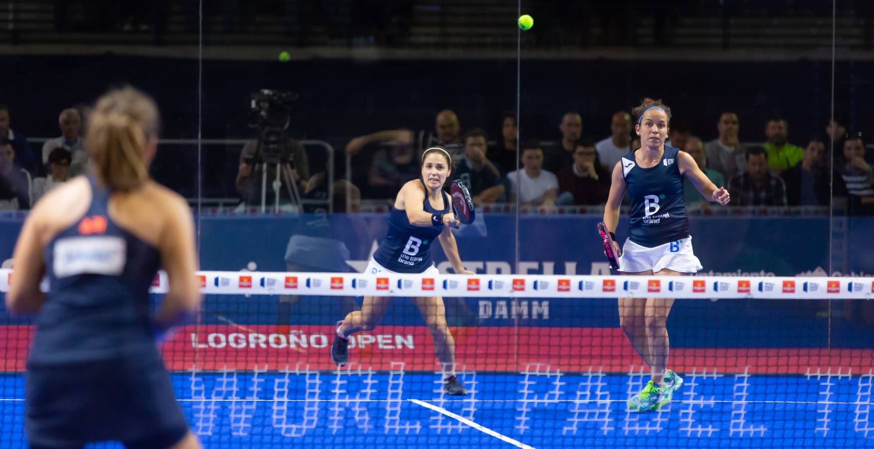 Fotos: Eli Amatriain y su parreja Patty Llaguno se despiden del Logroño Open World Padel Tour