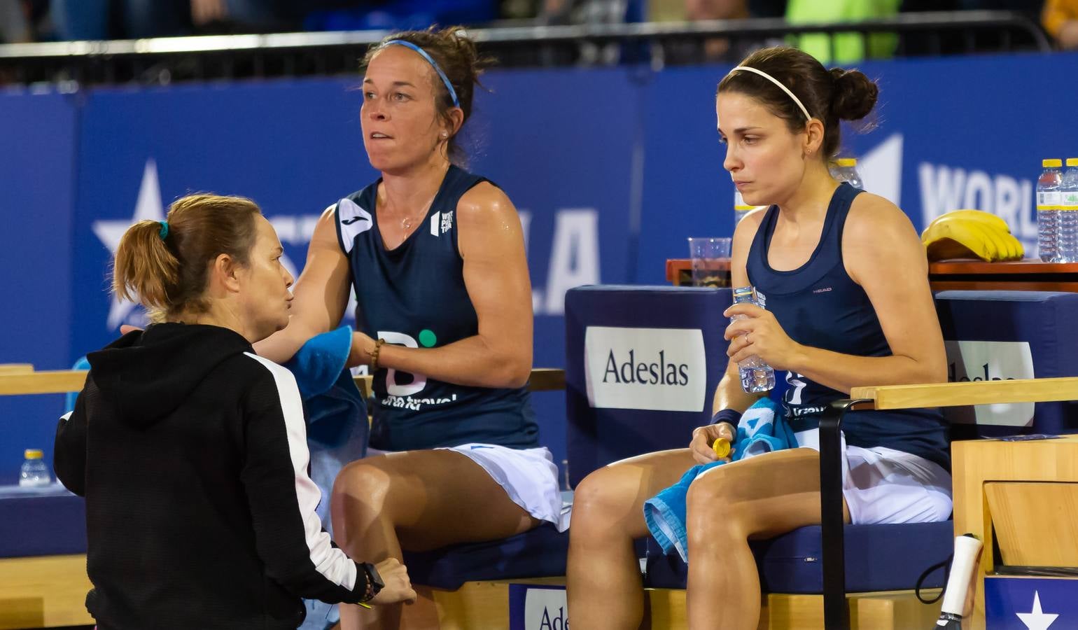 Fotos: Eli Amatriain y su parreja Patty Llaguno se despiden del Logroño Open World Padel Tour